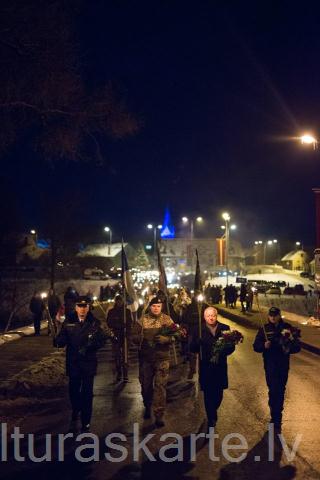 Lāčplēša diena. Gaismas gājiens